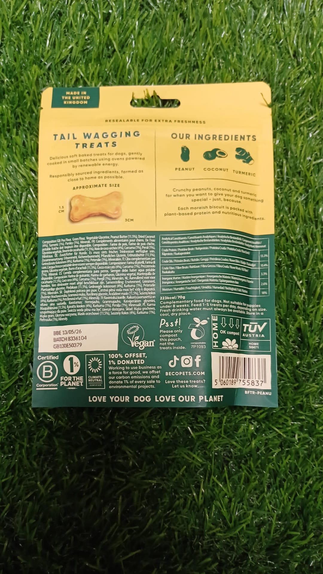 Beco Peanut Dog Treats