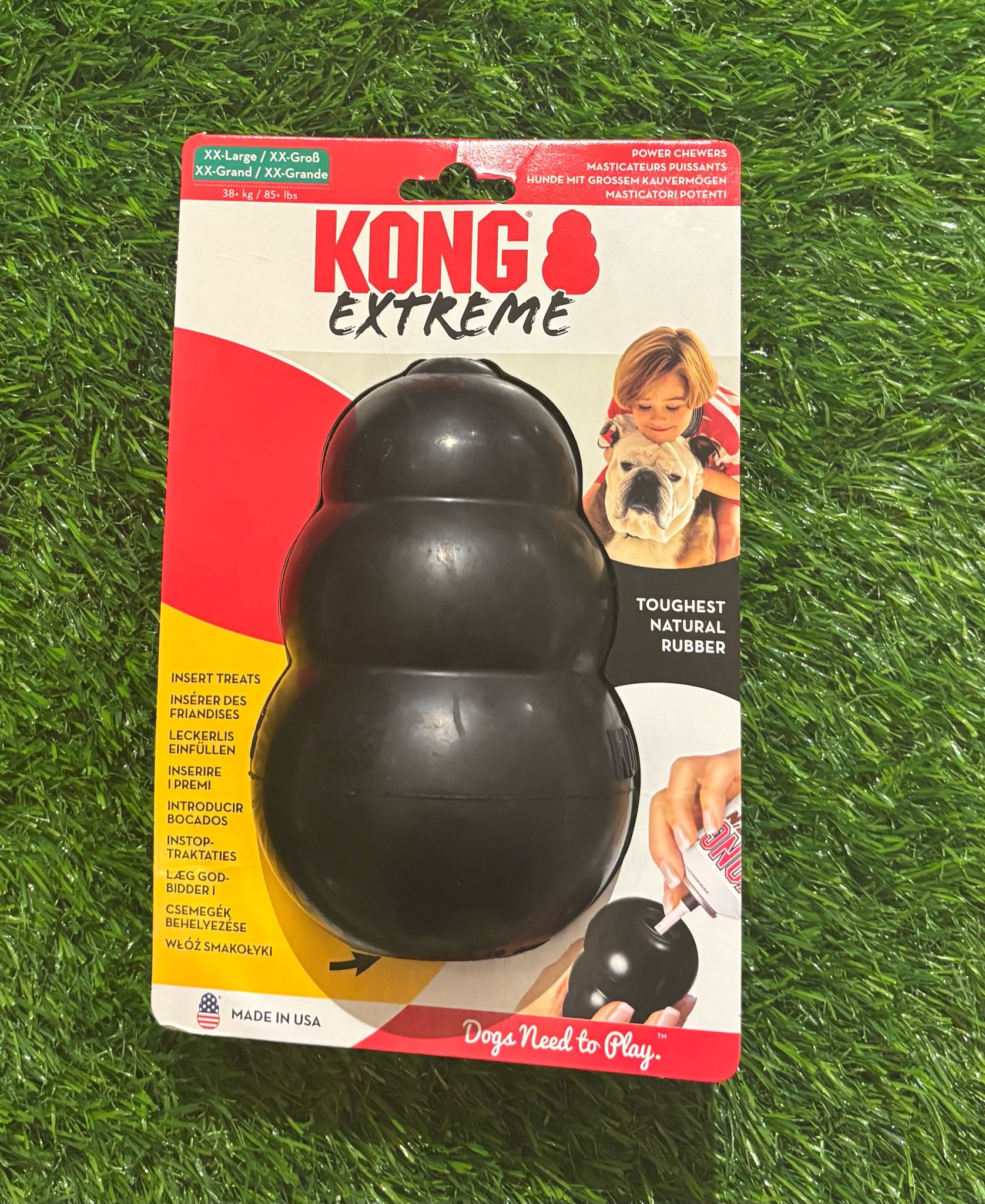 Black Kong Extreme Dog Treat Holder
