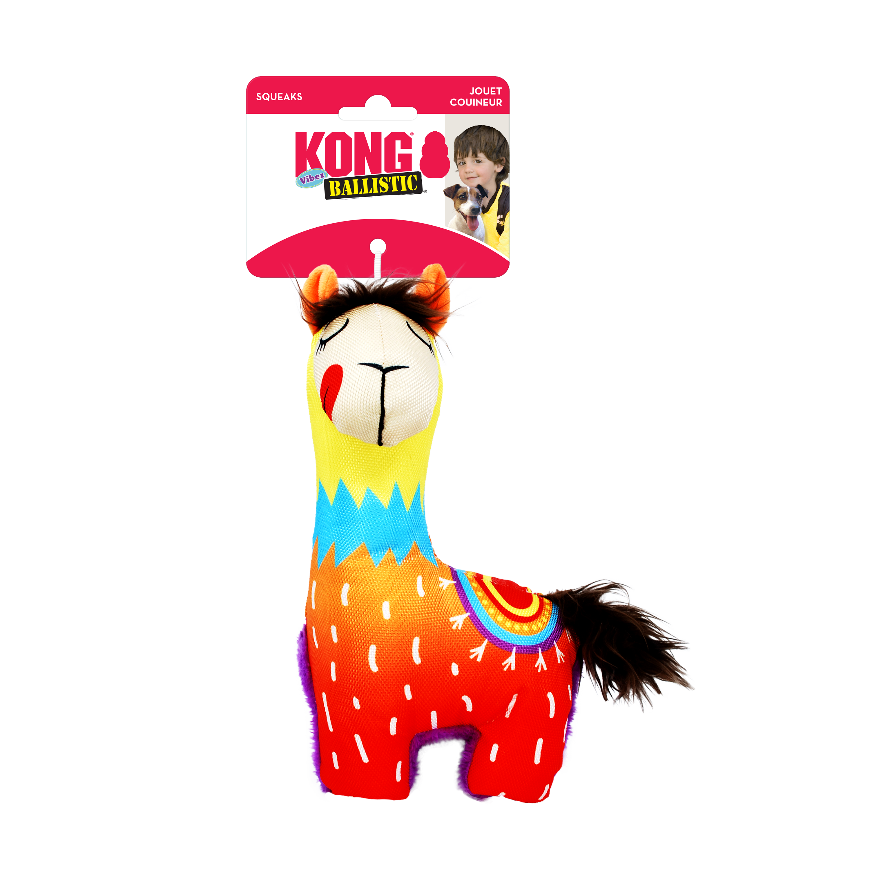 Kong Llama Dog Sqeaky Toy