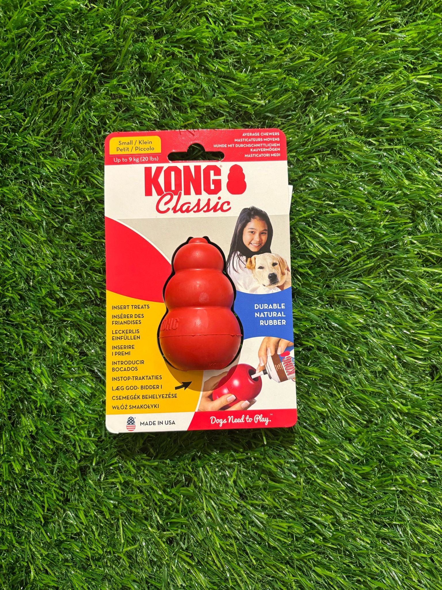 Kong Red Classic Dog Treat Holder