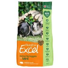 Burgess Excel Guinea Pig Nuggets Mint Flavoured