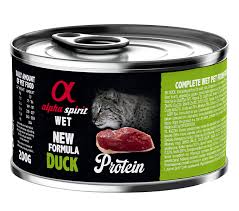 Alpha Spirit Wet Cat Food – Duck