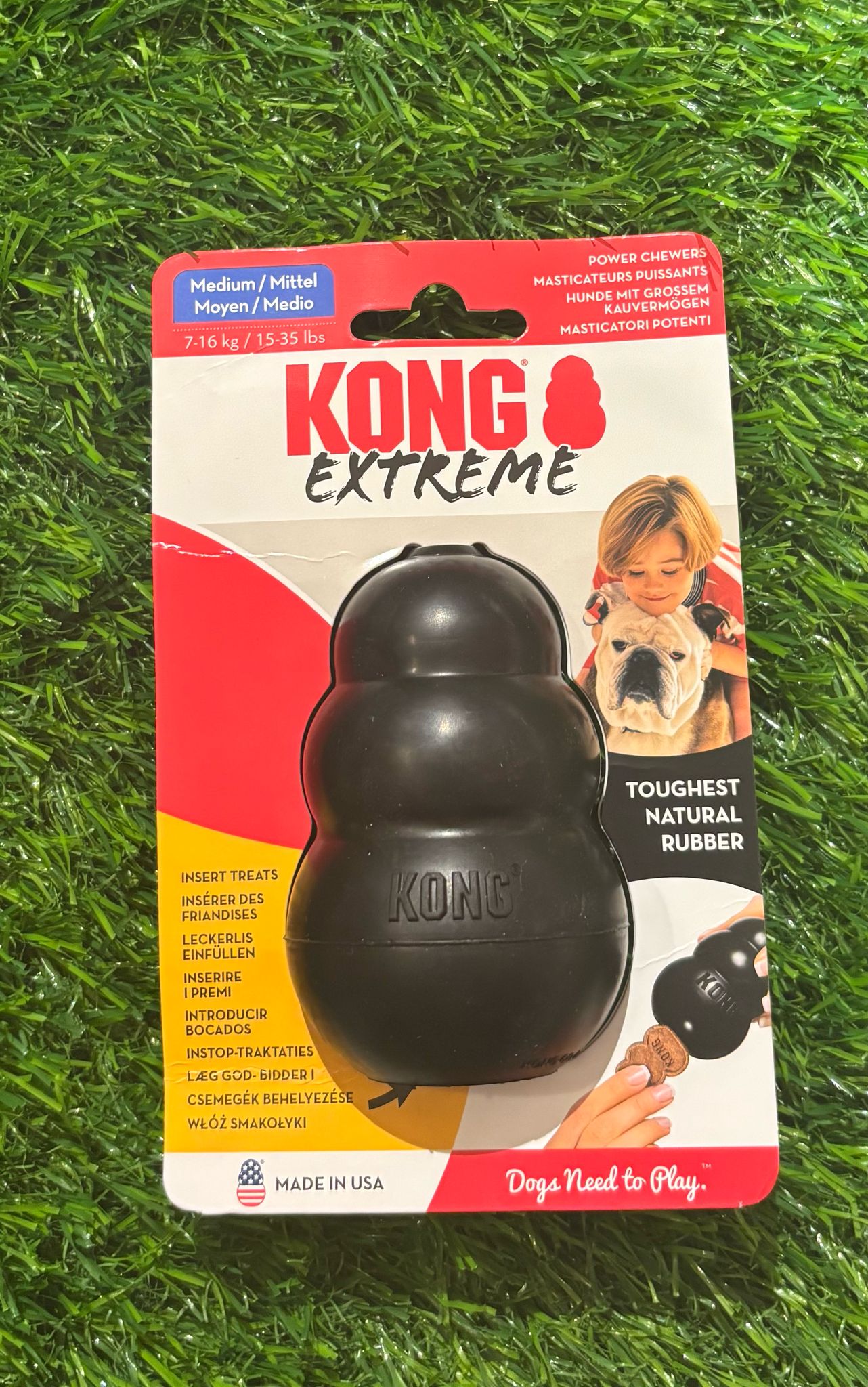 Black Kong Extreme Dog Treat Holder