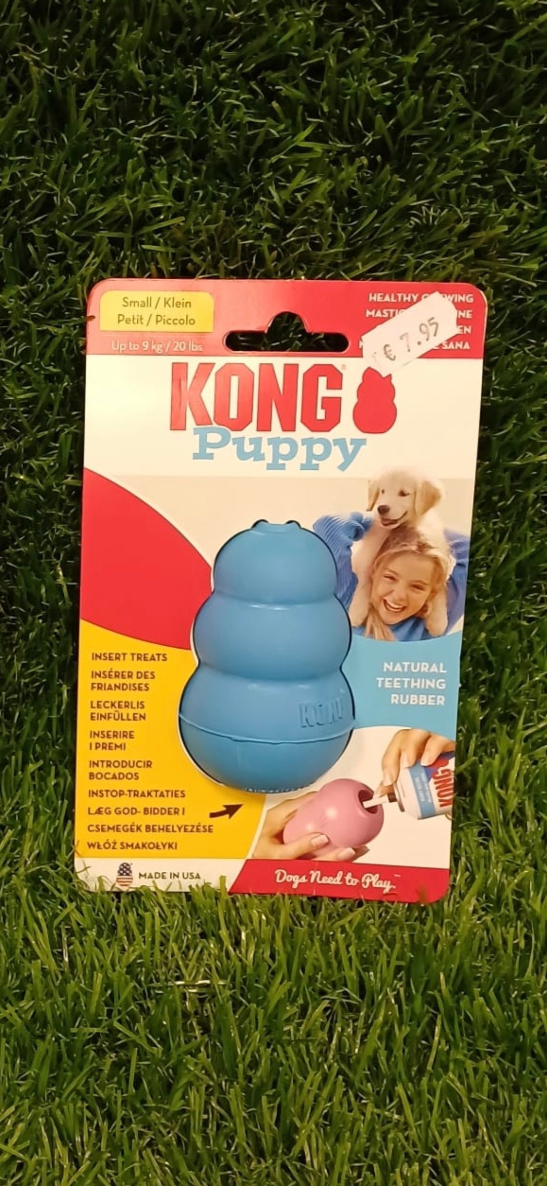 Blue Kong Puppy Dog Treat Holder
