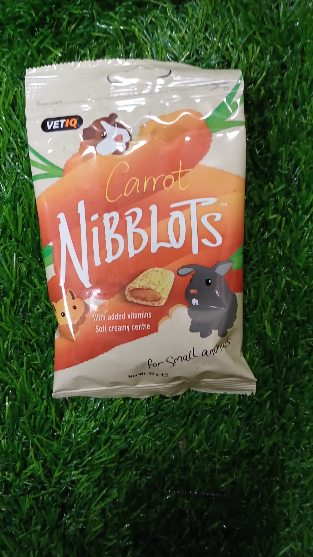 Carrot Nibblots Small Animal Treats