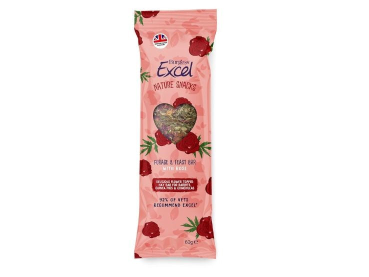 Nature Snacks Forage & Feast Bar with Rose
