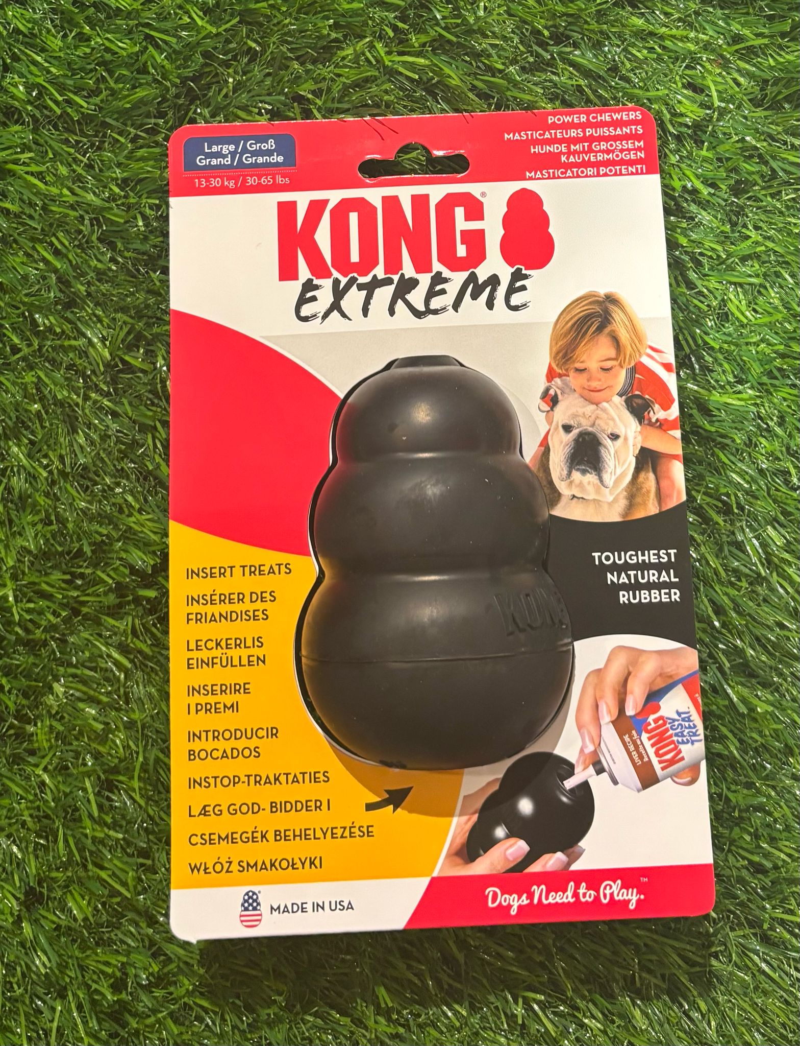 Black Kong Extreme Dog Treat Holder