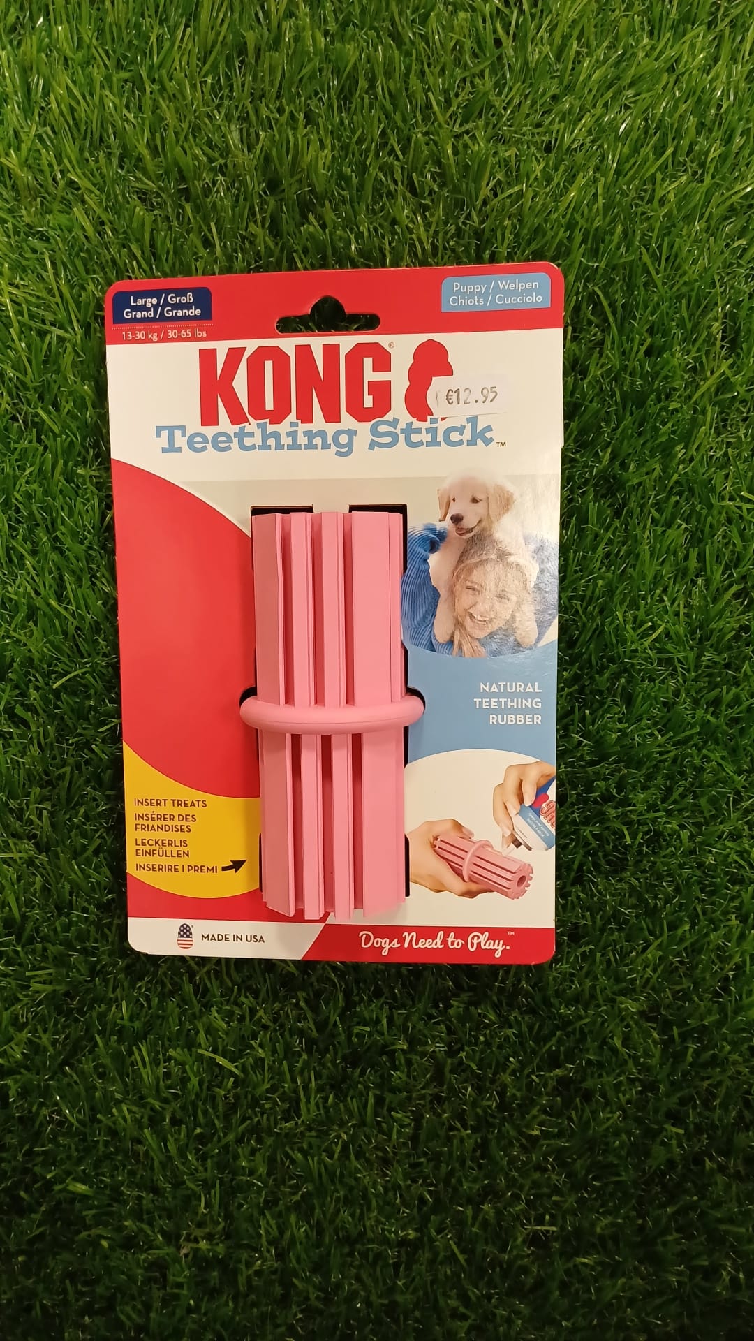 Pink Teething Stick by Kong