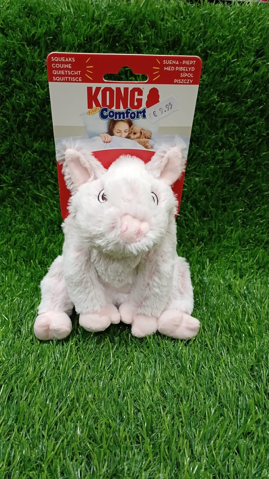 Comfort Piggy Kong Dog Sqeaky Toy