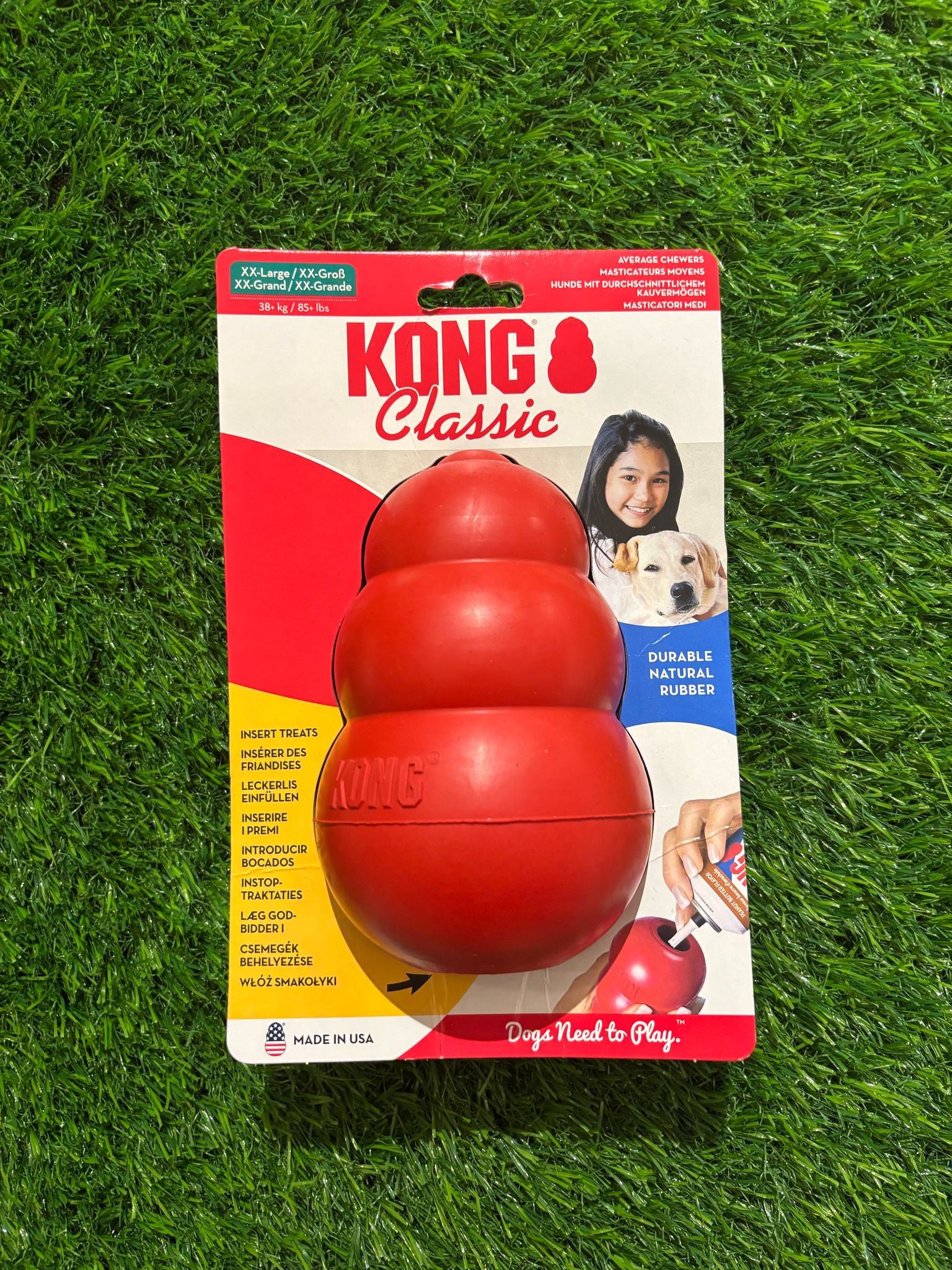 Kong Red Classic Dog Treat Holder