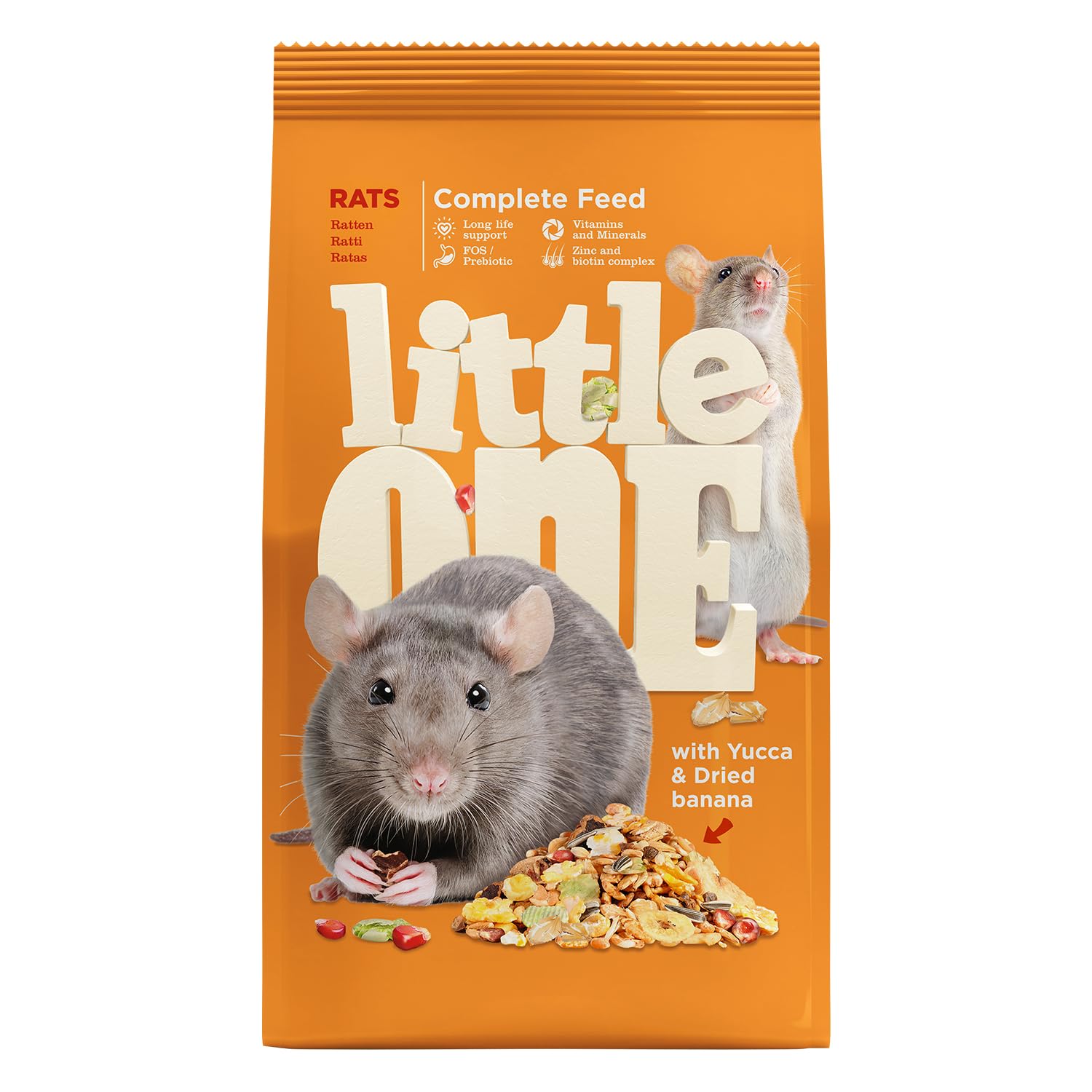 Little Ones Rat Complete Feed 900g
