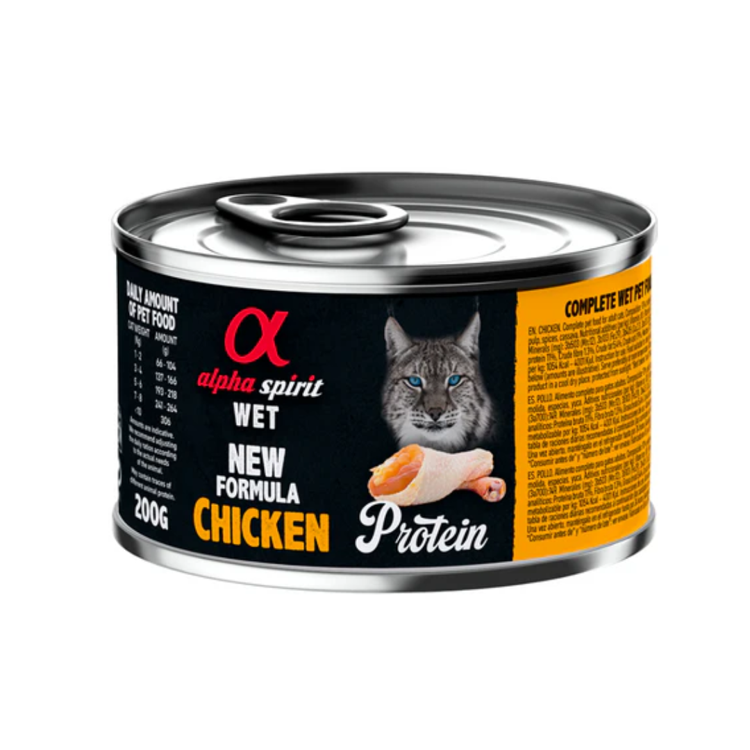 Alpha Spirit Wet Cat Food – Chicken