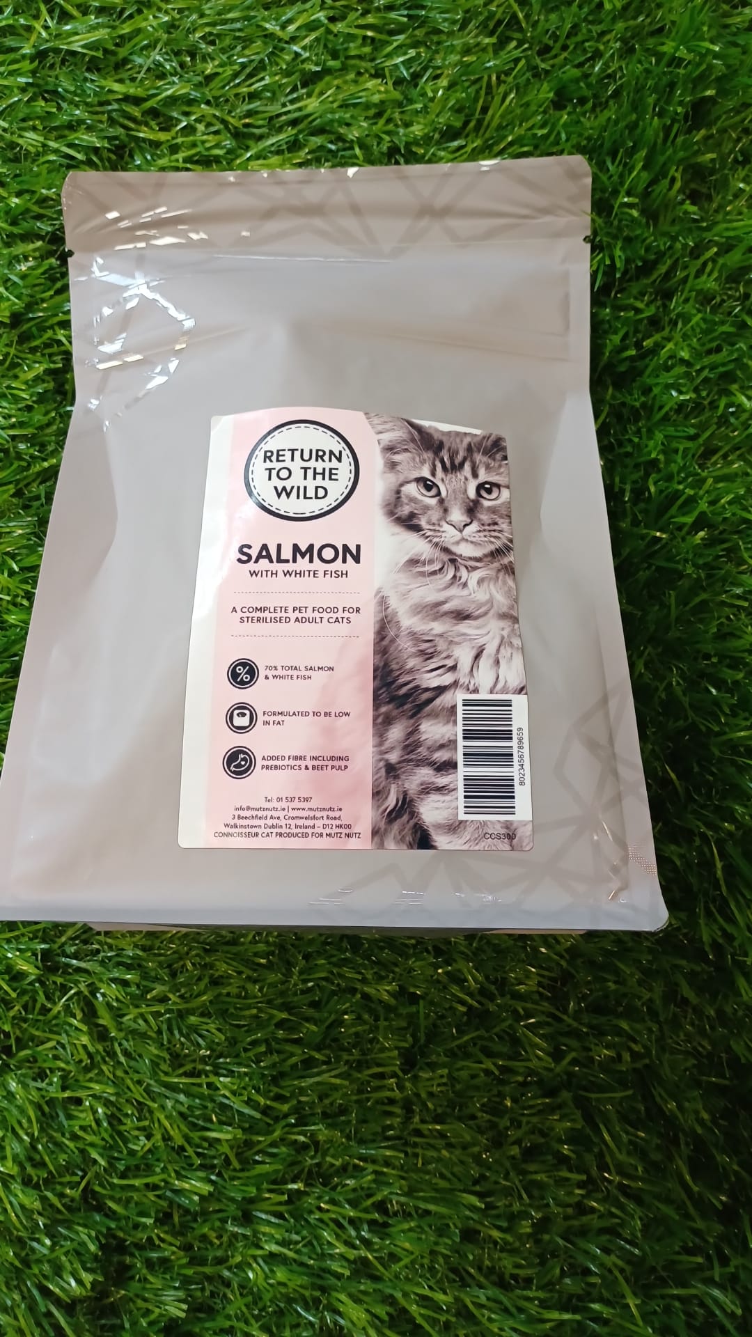 Return To The Wild Salmon With White Fish For Sterilised Adult Cats