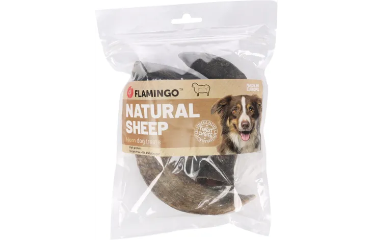 Sheep Horns Natural Dog Treats