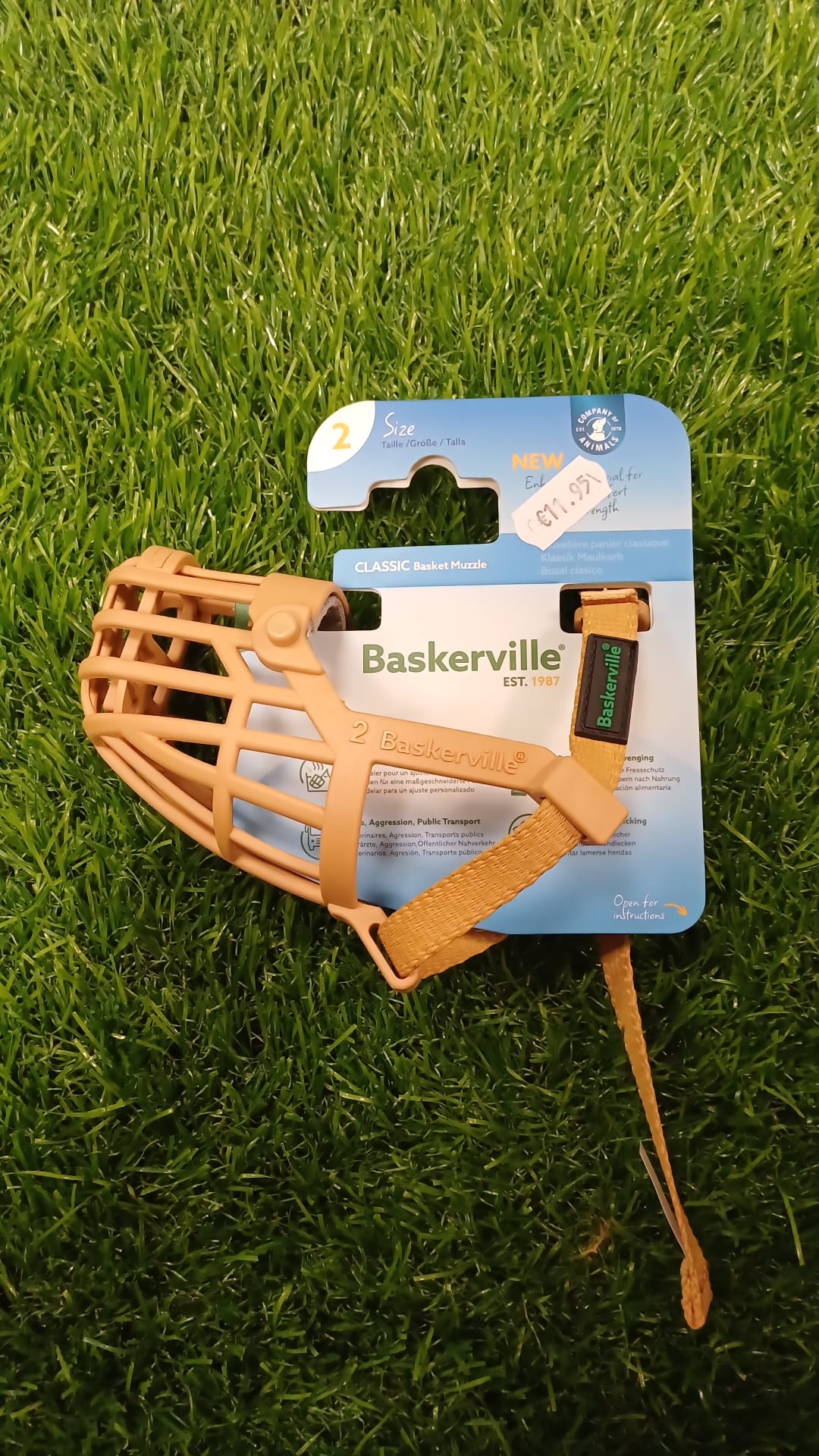 Baskerville Classic Basket Muzzle