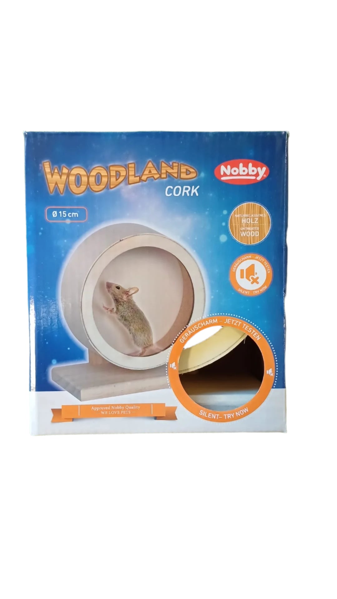 Rodent Running Wooden Wheel