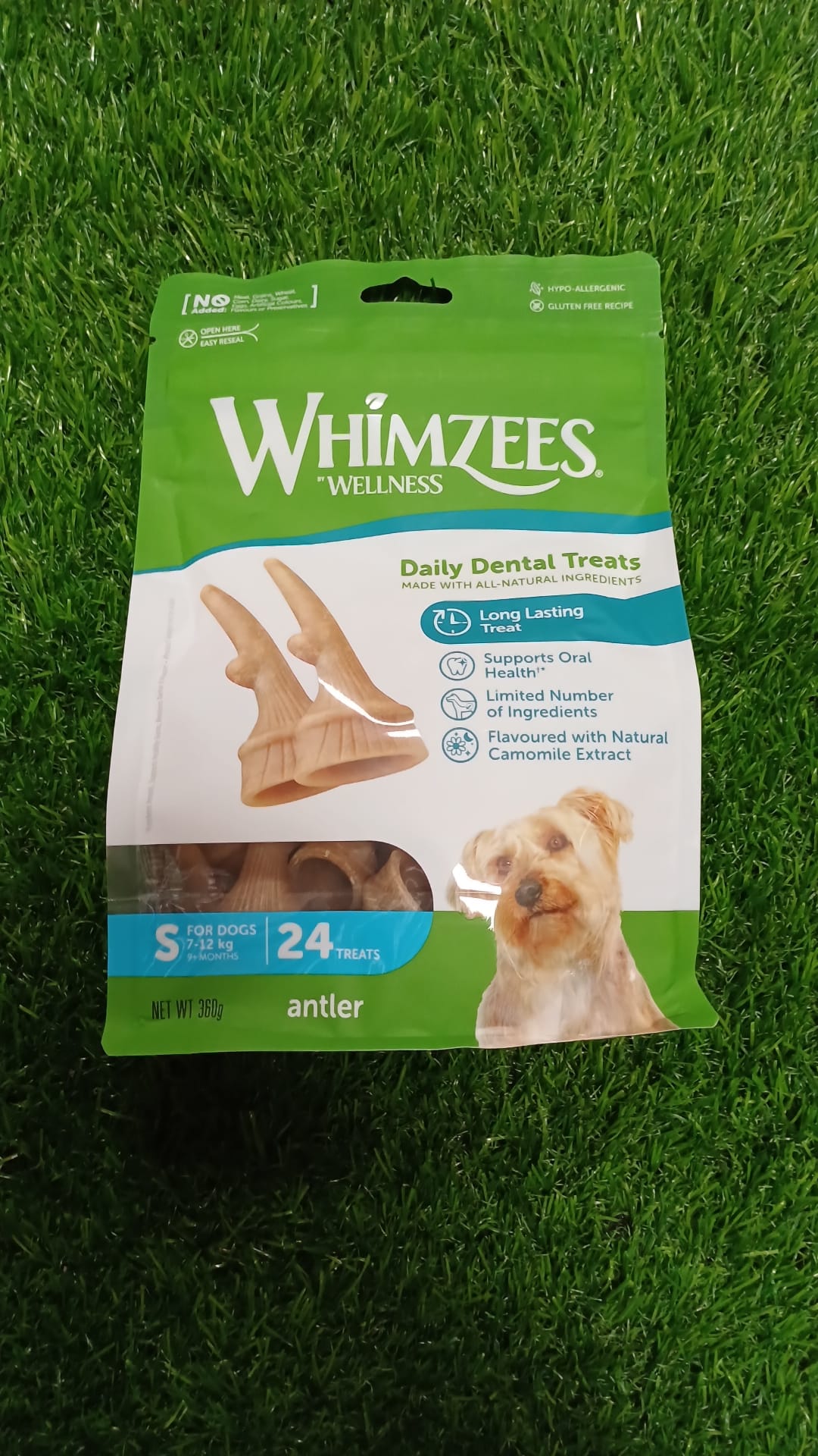 Antler WHIMZEES Small Dental Dog Treat