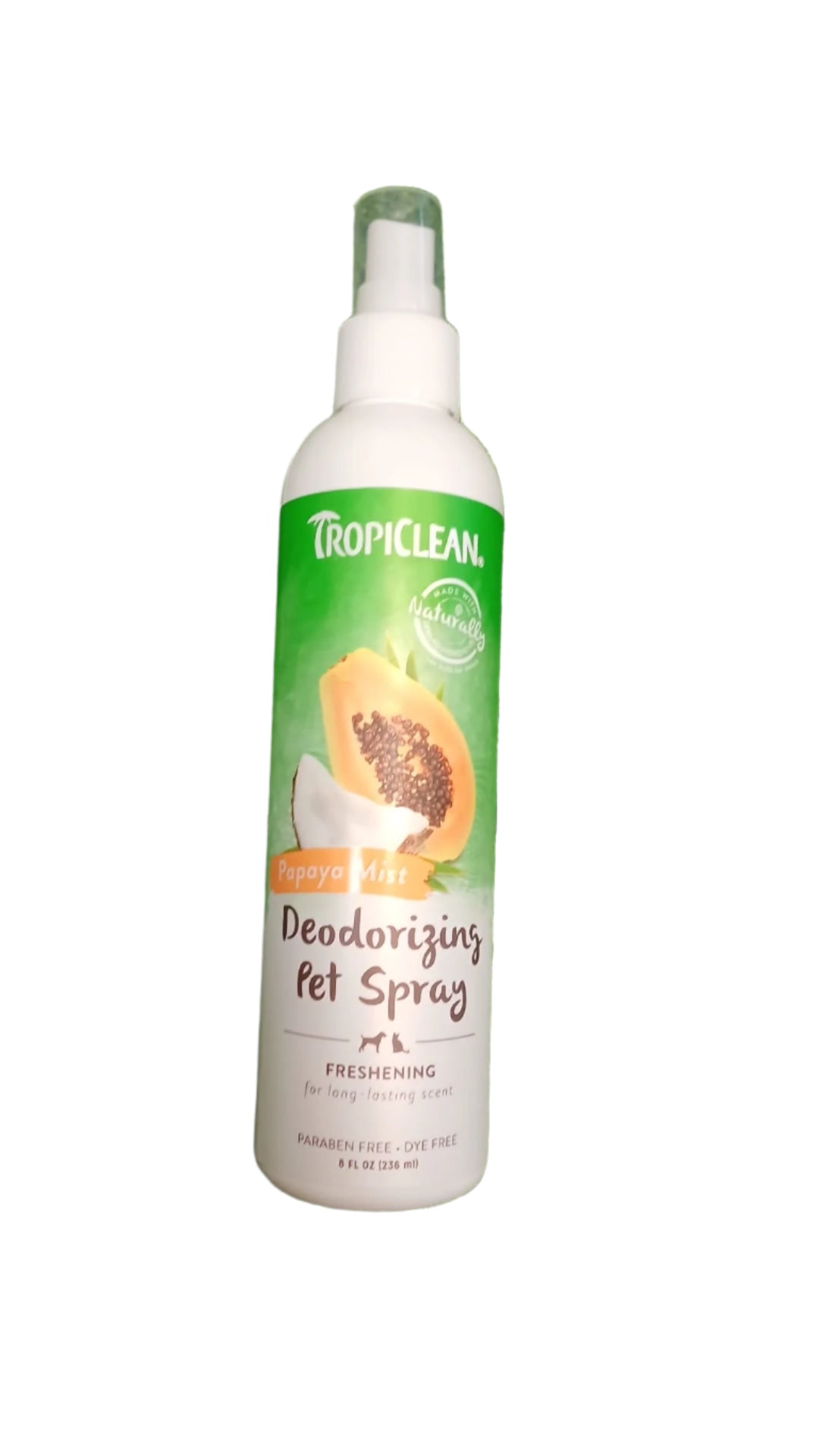TropiClean Papaya Mist Deodorizing Pet Spray