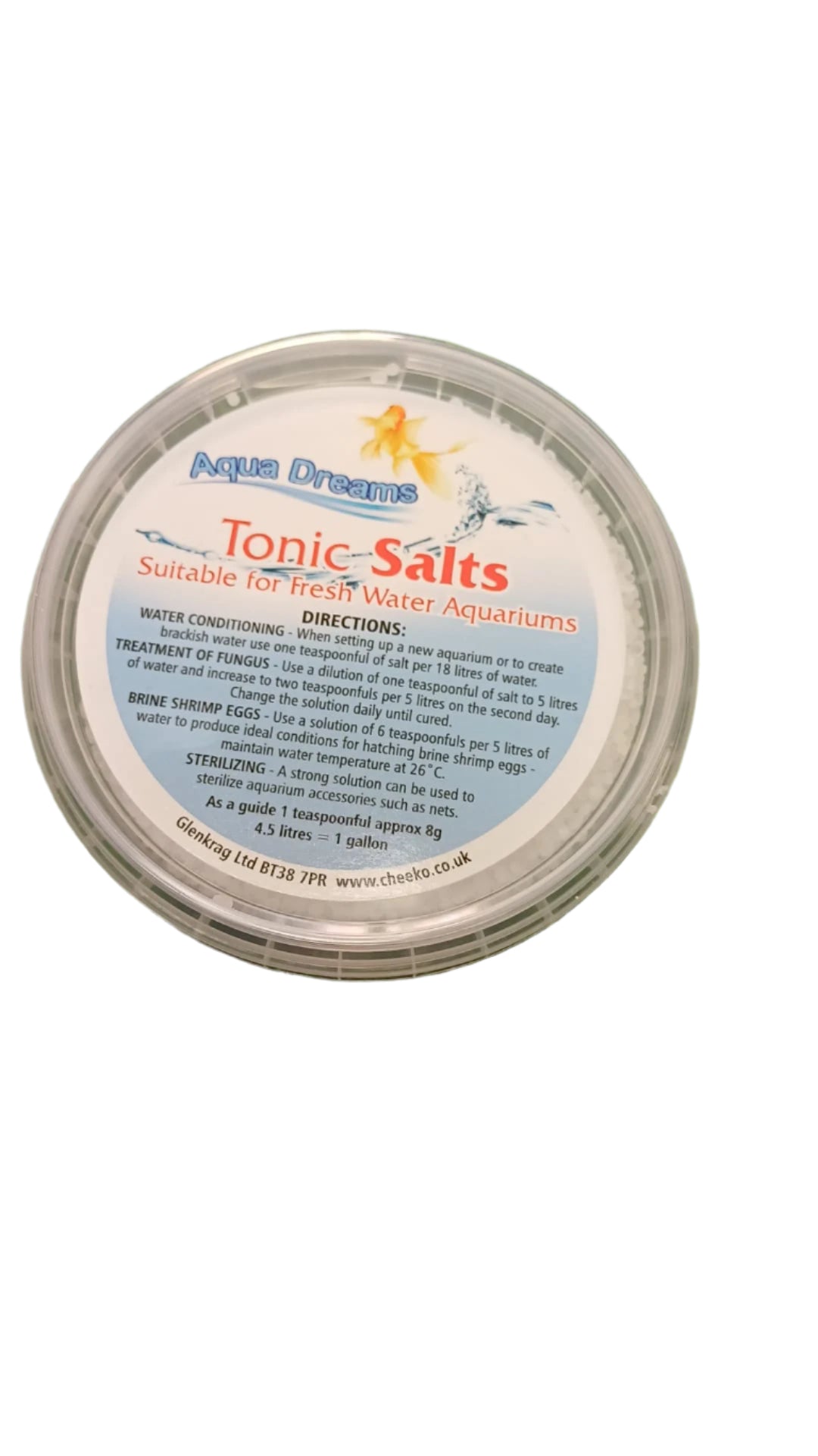 Aqua Dreams Tonic Salts - Freshwater Aquariums 225ml