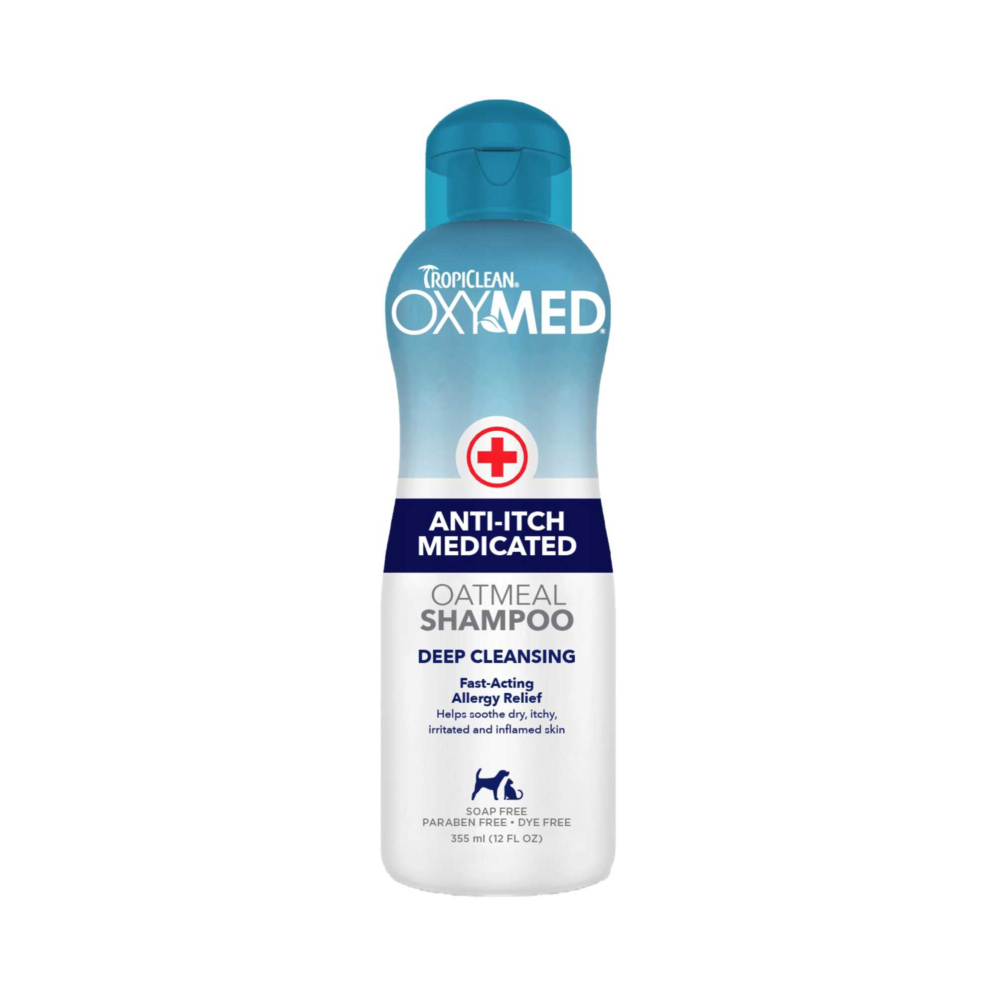 TropiClean OxyMed Anti-Itch Medicated Oatmeal Shampoo