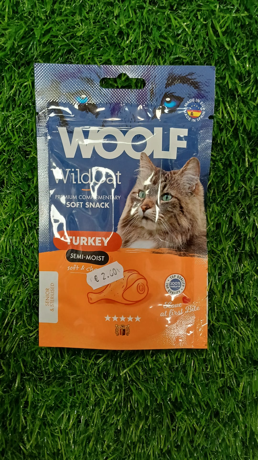 Turkey Wildcat Woolf Cat Treats