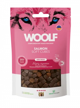 Salmon Soft Cubes by Woolf