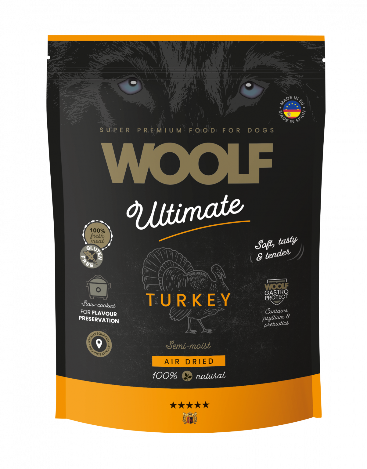 Woolf Ultimate Air Dried Dog food Turkey