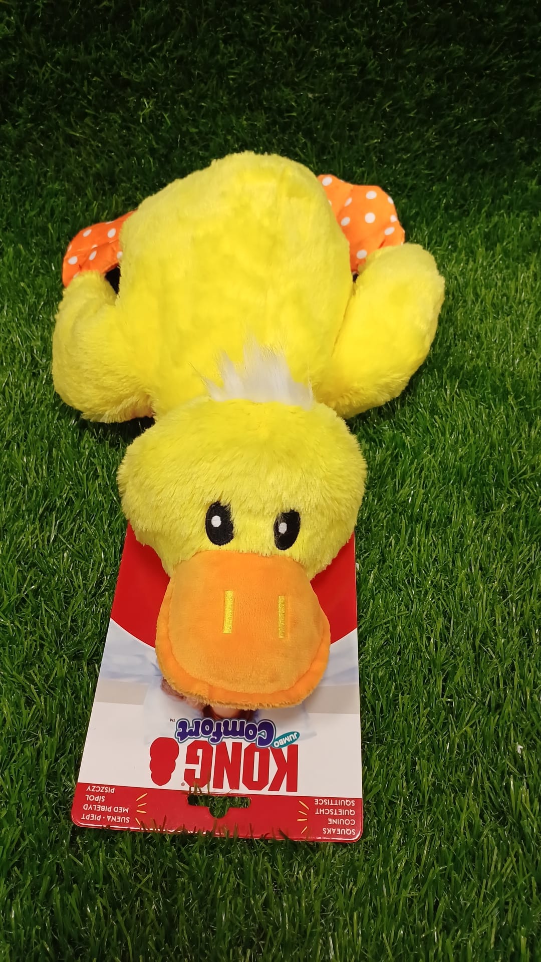Duck Jumbo Squeaky Dog Toy